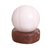 Manganocalcite sphere, 'Pale Rose' - Andean Pink Manganocalcite Sculpture and Jasper Stand (image 2a) thumbail