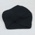 Alpaca blend hat, 'EbonyTurban' - Knitted Alpaca Blend Black Turban Style Hat from Peru