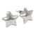 Sterling silver stud earrings, 'Star of the Andes' - Artisan Crafted Petite Silver Star Shaped Stud Earrings thumbail