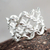 Sterling silver band ring, 'Boldly Elegant' - Andean Silver Ring Wide Band Chain Mail Pattern from Peru (image 2) thumbail