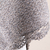 Alpaca blend poncho, 'Inca Solstice' - Alpaca Blend Mottled Grey White Beige with Crochet Borders (image 2f) thumbail