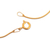 Gold vermeil pendant necklace, 'Hamsa Symbol' - Gold Vermeil Filigree Artisan Crafted Hamsa Symbol Necklace (image 2c) thumbail