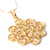 Gold vermeil pendant necklace, 'Gardenia Filigree' - Floral Filigree Artisan Crafted Gold Vermeil Necklace (image 2e) thumbail