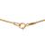 Collar colgante de oro vermeil - Collar artesanal de filigrana floral de oro vermeil