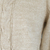 Strickjacke aus Alpaka-Mischung - Damen-Cardigan-Pullover aus Peru-Beige-Alpaka-Mischung mit offener Vorderseite