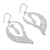 Sterling silver filigree earrings, 'Cherubic Wings' - Sterling Silver Filigree Wing-shaped Earrings from Peru (image 2b) thumbail