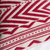 Wool cushion cover, 'Crimson Energy' - Handwoven Red and White Wool Geometric Cushion Cover (image 2d) thumbail