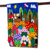 Applique wall hanging, 'Harvesting Joy' - Cheerful Applique Arpilleria Wall Hanging from Peru (image 2b) thumbail
