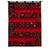 Wool tapestry, 'Crimson Inca Calendar' - Handwoven Red Wool Tapestry with Pre-Hispanic Motifs (image 2a) thumbail