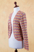 Cotton cardigan, 'Pastel Trends' - 100% Cotton Cardigan in Pastel Colors Knitted by Hand (image 2d) thumbail