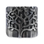 Anillo de banda de plata esterlina - Anillo de banda ancha con tema de árbol de plata de ley hecho a mano