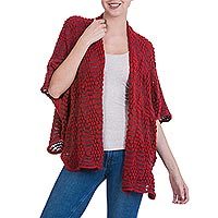 Featured review for Alpaca blend cape, Regina