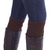 100% alpaca leg warmers, 'Brown Winter Dancer' - Brown Leg Warmers Knitted in Peruvian Alpaca Wool (image 2b) thumbail