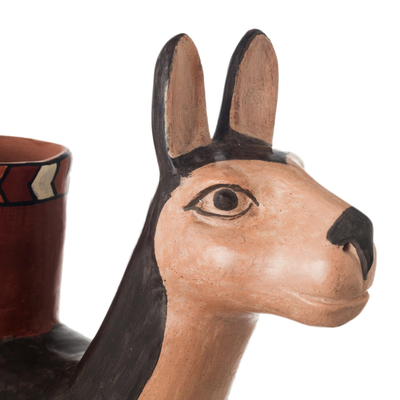 moche pottery llama