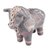 Keramisches Ziergefäß, „Schwarzer Stier von Pucara“. - Handgefertigte Stier von Pucara-Gefäßfigur aus der Anden-Folklore