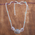 Opal and quartz beaded necklace, 'Lustrous Beauty' - Hand Crafted Opal and Quartz Beaded Necklace from Peru (image 2) thumbail