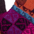 100% alpaca gloves, 'Peruvian Patchwork in Magenta' - Artisan Crafted 100% Alpaca Multi-Colored Gloves from Peru (image 2e) thumbail