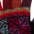 100% alpaca gloves, 'Bright Tradition' - Artisan Crafted 100% Alpaca colourful Gloves from Peru (image 2d) thumbail