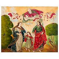 'Holy Family' - Religious Christian Art of Holy Family Colonial Style