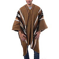 UNICEF Market | Alpaca Wool Ponchos for Men