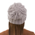 Alpaca blend hat, 'Interlaced Beauty' - Alpaca Blend Knit Hat in Dove Grey from Peru (image 2c) thumbail