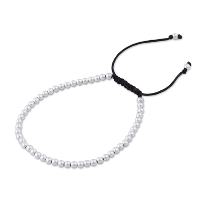 Perlenarmband aus Sterlingsilber - armband aus 925er Sterlingsilber mit peruanischen Perlen, handgefertigter Schmuck