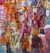 'The Symbolism' - Colorful Peruvian Abstract Painting in Oils thumbail