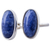 Sodalite cufflinks, 'Oval of Blue' - Sterling Silver and Sodalite Oval Cufflinks from Peru (image 2e) thumbail