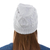 100% alpaca hat, 'Dove Grey Braid' - Knitted Unisex Watch Cap Dove Grey 100% Alpaca from Peru (image 2c) thumbail