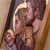 Cedar relief panel, 'Holy Family' - Holy Family Cedar Wood Wall Relief Panel Peru Christian Art (image 2b) thumbail