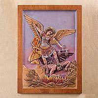 Angel Wood Relief Panels At Novica
