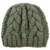 100% alpaca hat, 'Olive Braids' - Hand Knit Olive Green 100% Alpaca Hat from Peru (image 2d) thumbail