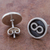 Sterling silver stud earrings, 'Infinite Possibilities' - 925 Sterling Silver Stud Earrings with Infinity Symbol (image 2c) thumbail