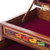 Leather and wood jewelry chest, 'Antique Treasure' - Multicolor Wood and Leather Jewelry Box from Peru (image 2f) thumbail