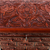 Cedar and leather jewelry box, 'Formidable Falcon' - Cedar and Leather Jewelry Box with Key from Peru (image 2b) thumbail