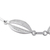 Sterling silver filigree link bracelet, 'Sparkling Crescents' - 925 Sterling Silver Filigree Oval Link Bracelet from Peru (image 2d) thumbail