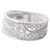 Silver filigree band ring, 'Heart of the Star' - 950 Silver Filigree Band Ring from Peru (image 2e) thumbail