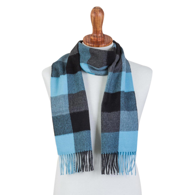 mens wool scarf