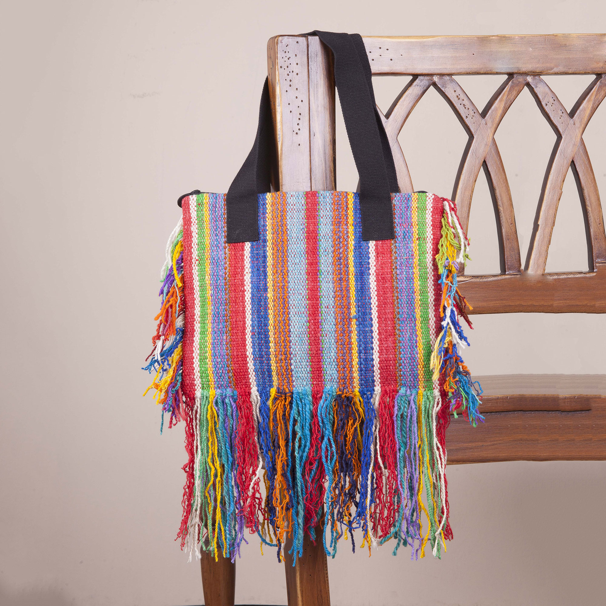 peruvian woven bags