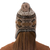 100% alpaca chullo hat, 'Andean Patterns' - 100% Alpaca Chullo Hat in Tan and Eggshell from Peru (image 2e) thumbail