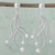 Sterling silver dangle earrings, 'Loving Tendrils' - Modern Design 925 Sterling Silver Earrings from Peru