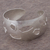 Sterling silver cuff bracelet, 'Parallel Universe' - 925 Sterling Silver Modern Cuff Bracelet from Peru (image 2b) thumbail