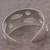Sterling silver cuff bracelet, 'Parallel Universe' - 925 Sterling Silver Modern Cuff Bracelet from Peru (image 2c) thumbail