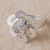 Sterling silver cocktail ring, 'Petal Attraction' - Artisan Crafted 925 Sterling Silver Floral Cocktail Ring (image 2) thumbail