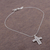 Sterling silver pendant necklace, 'Latticed Cross' - Artisan Crafted Sterling Silver Cross Necklace from Peru (image 2c) thumbail