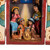 Wood retablo, 'Nativity in the Highlands' - Handcrafted Christmas Manger Scene Retablo Diorama