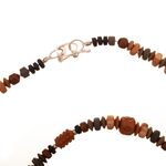 Ceramic and chrysocolla jewellery set, 'Imperial Blue' - Sterling Silver and Ceramic Blue jewellery Set from Peru