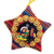Cotton blend ornaments, 'Nativity Flutes' (set of 4) - Four Cotton Blend Nativity Scene Star Ornaments from Peru (image 2c) thumbail