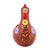Ceramic sculpture, 'Songs of Dawn' - Handcrafted Red Ceramic Chicken Sculpture from Peru (image 2c) thumbail