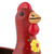 Ceramic sculpture, 'Songs of Dawn' - Handcrafted Red Ceramic Chicken Sculpture from Peru (image 2e) thumbail